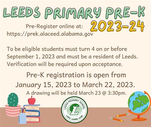 prek registration